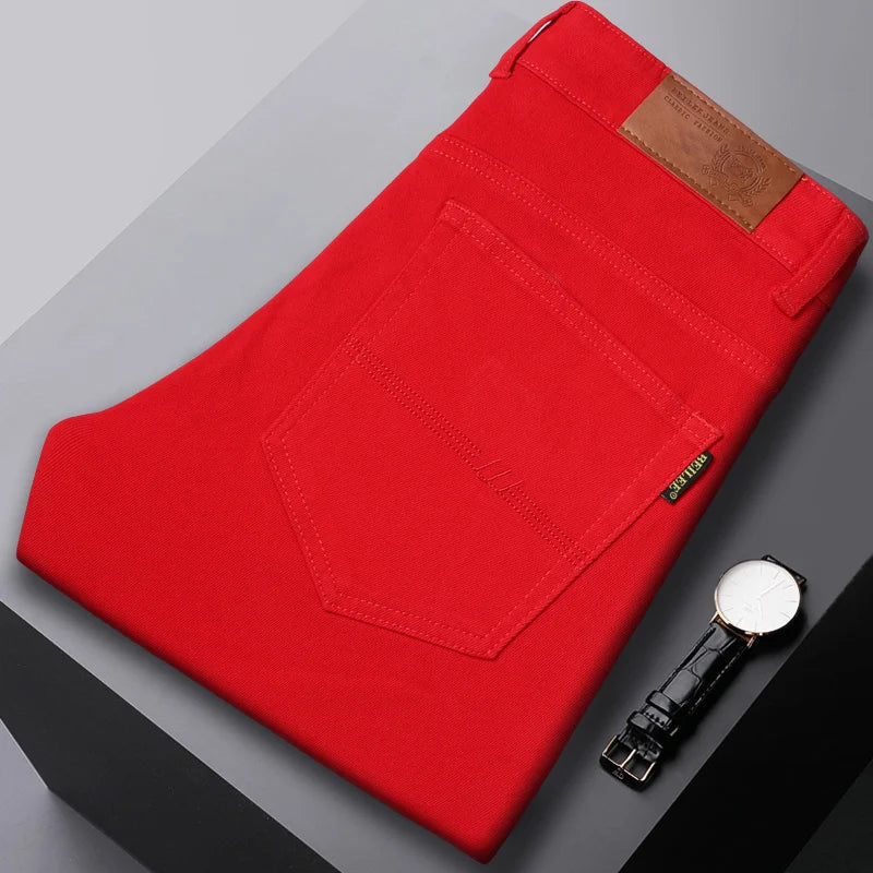 Heren Jeans Comfortabele Denim in 5 Kleuren