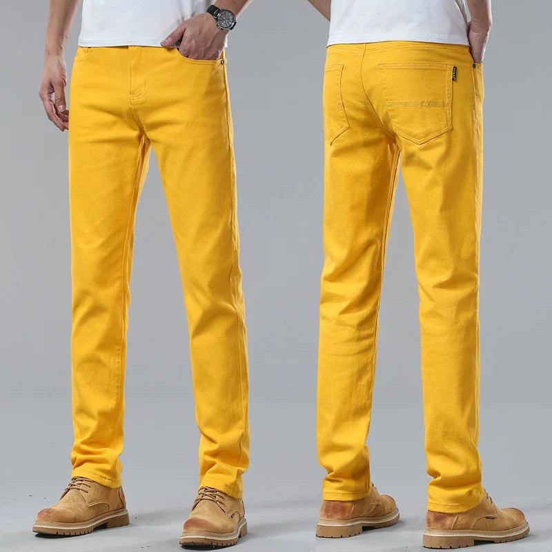 Heren Jeans Comfortabele Denim in 5 Kleuren