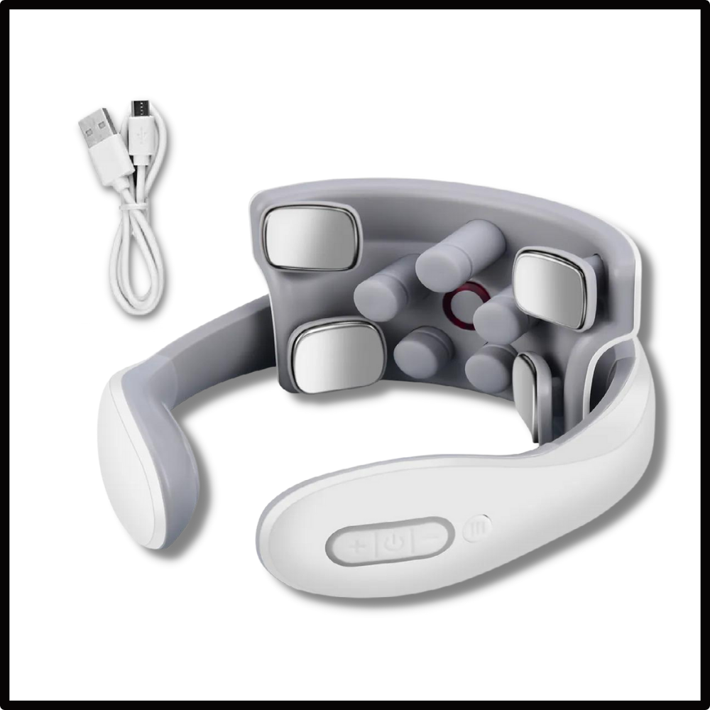 Nek- en Schoudermassager met Verlichting Relaxatie