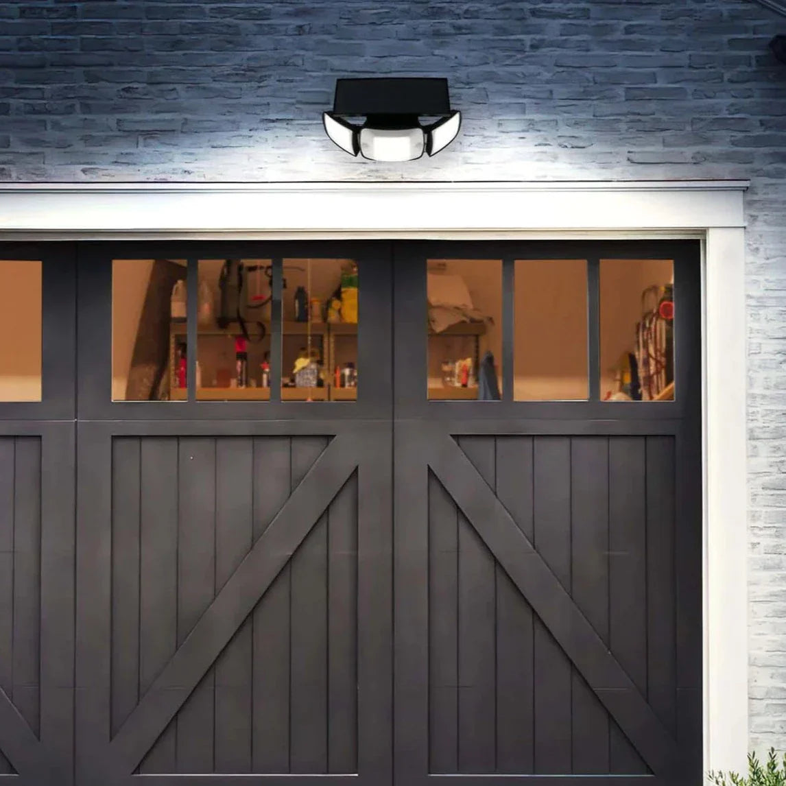LED Solar Wandlamp Drievoudige Verlichting voor Buiten
