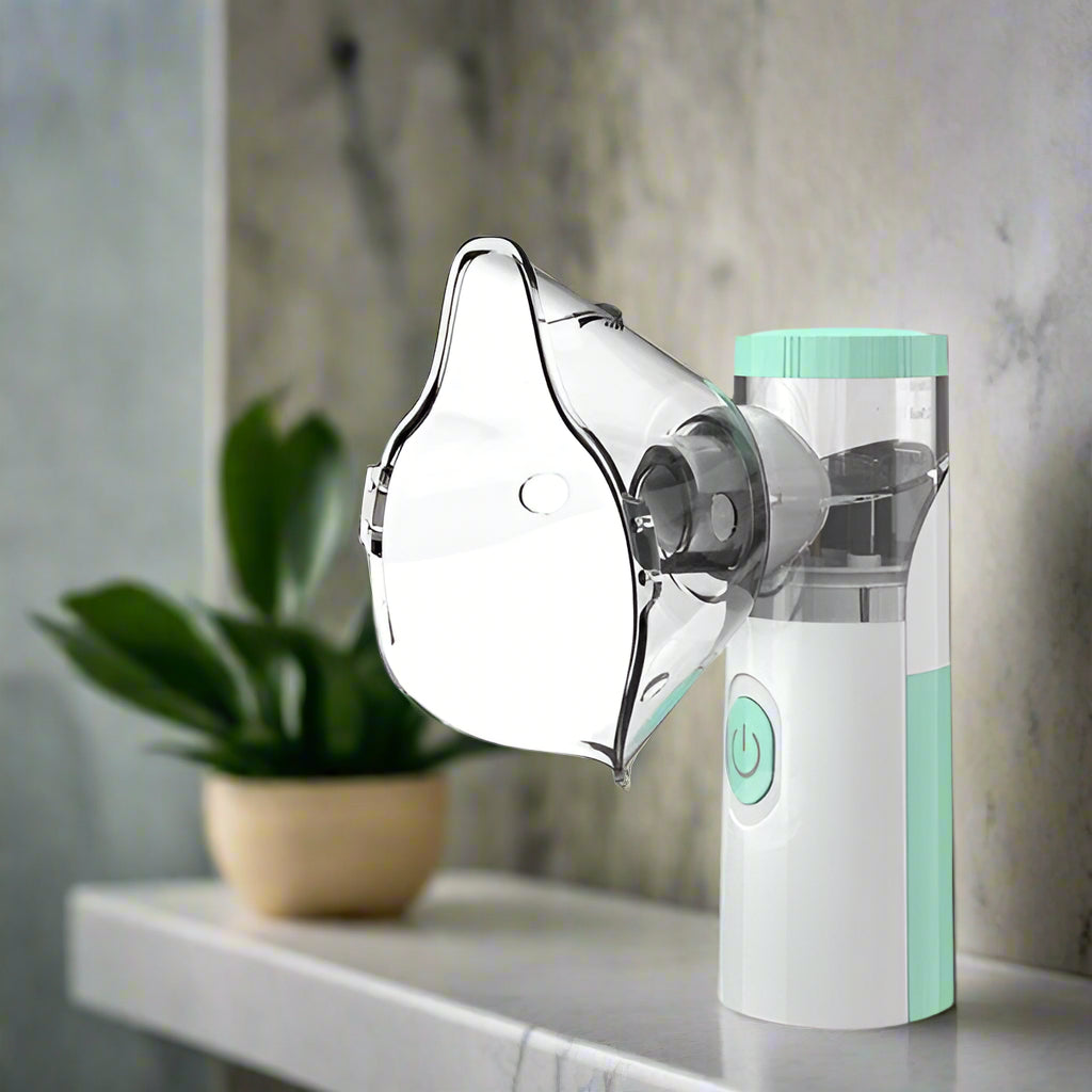 Portable Astma Inhalator Nebulisator Compact voor Thuis en Reizen