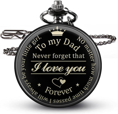 Zakhorloge Vaderdag Cadeau Klassiek Leer - Velinix