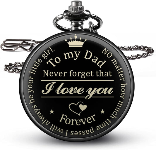 Zakhorloge Vaderdag Cadeau Klassiek Leer - Velinix