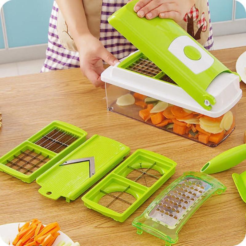 12-in-1 Groentesnijder Multifunctioneel Keukenhulp