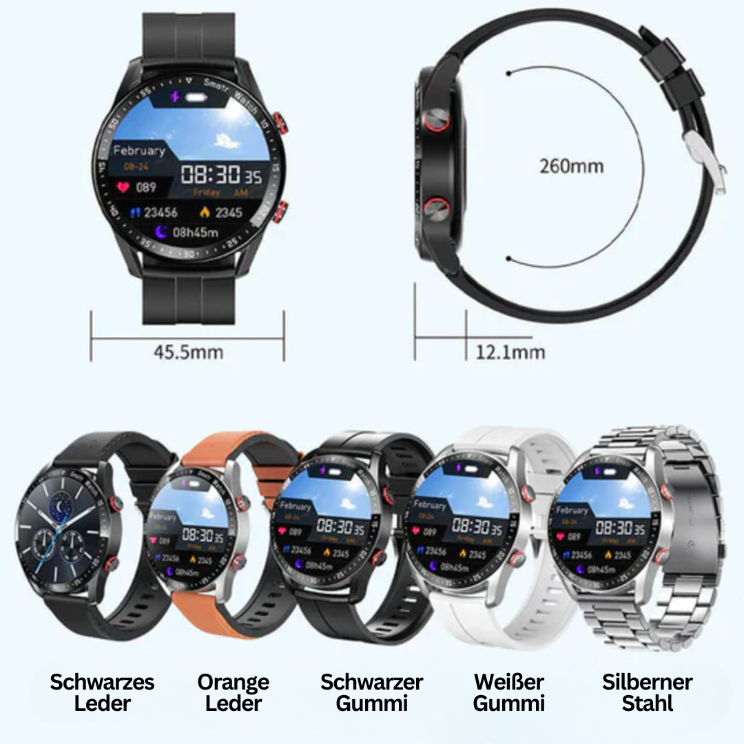Smartwatch met Hartslagmeter en GPS