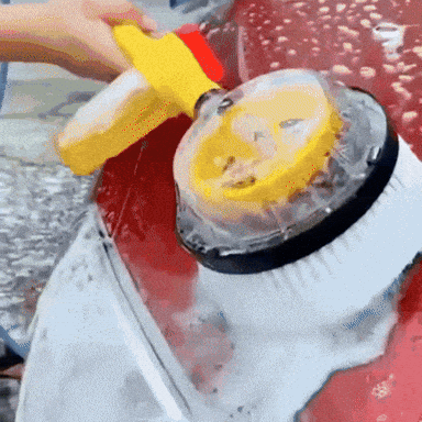 Autoborstel Roterend Microvezel Borstelharen SpinClean Pro 360