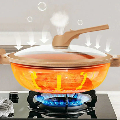 Wokpan met Antiaanbaklaag Non-Stick Geschikt voor Inductie