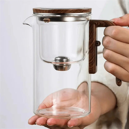 Theepot Glazen Transparant ClearBrew Modern Design
