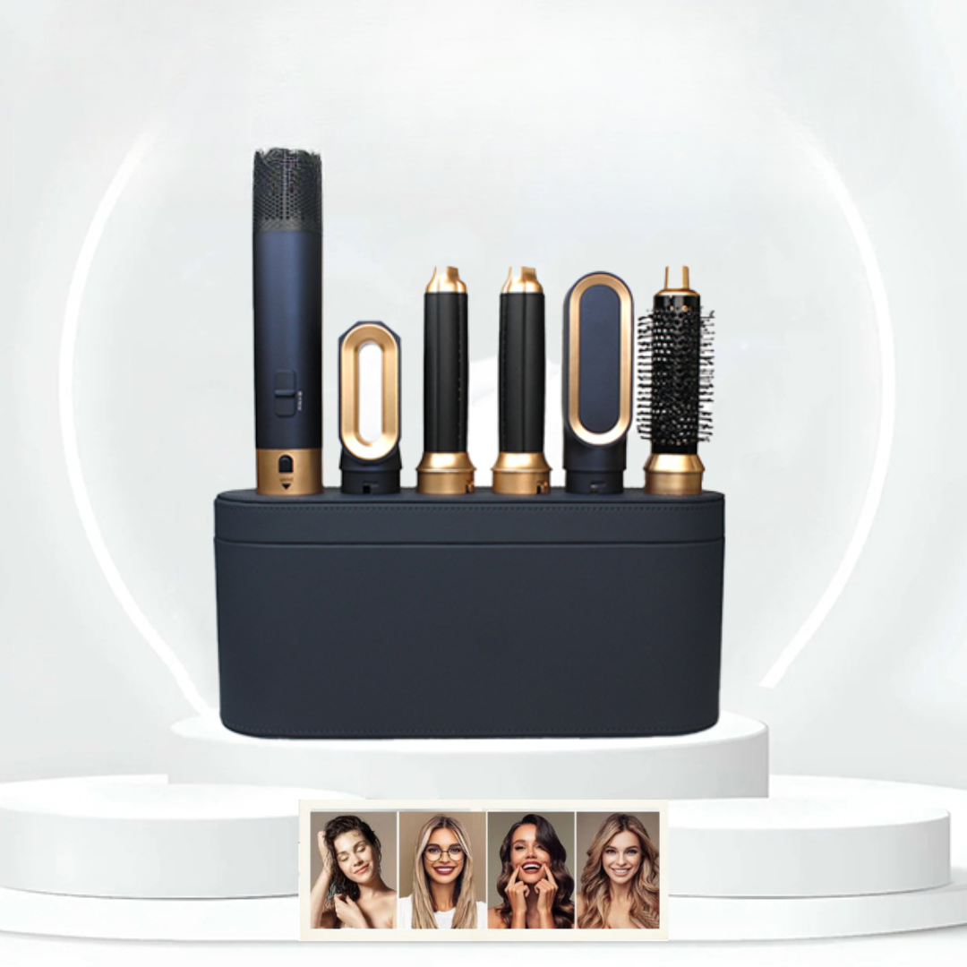 Haarstyler 5-in-1 1000W Ionisch Krachtig