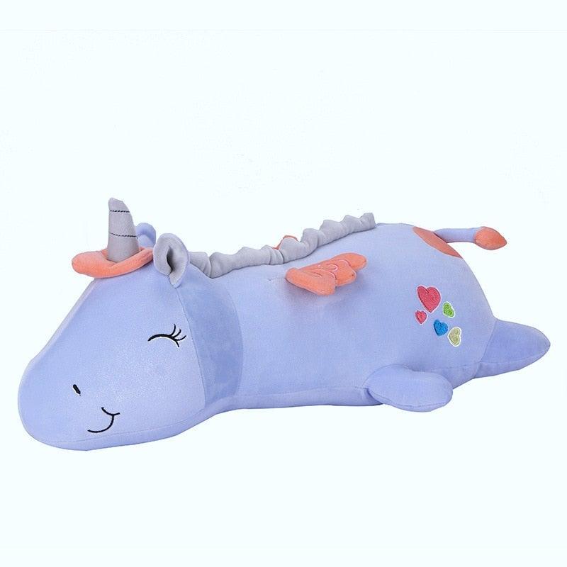 Eenhoorn Knuffel met Regenboog LED Verlichting voor Kinderen