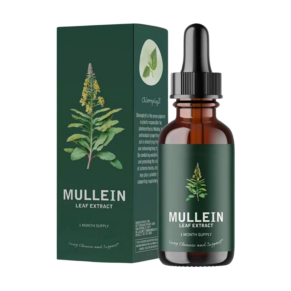 Mullein Supplement Glutenvrij voor Longen en Ademhaling - Velinix