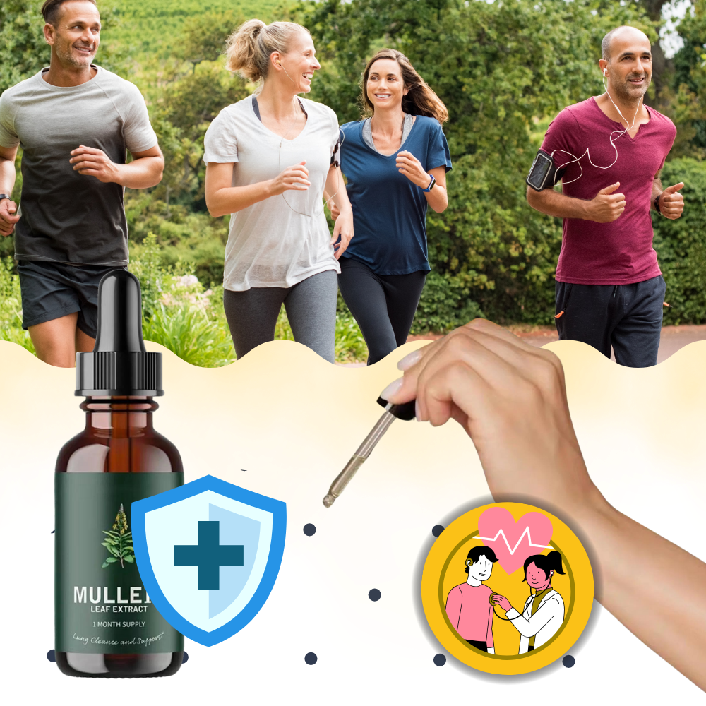 Mullein Supplement Glutenvrij voor Longen en Ademhaling