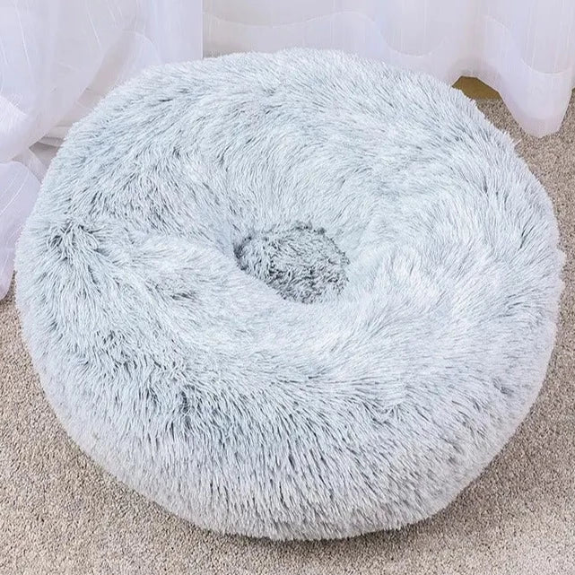 Zachte Pluche Kattenbed Comfortabel en Knus