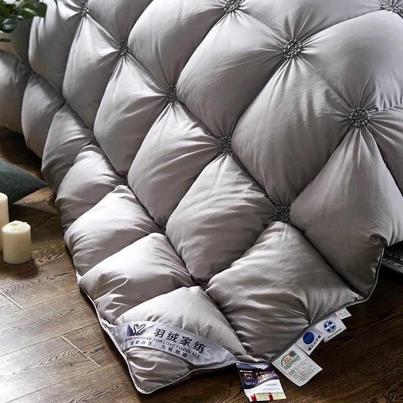 Winter Deken 100% Ganzendons Warm en Gewatteerd
