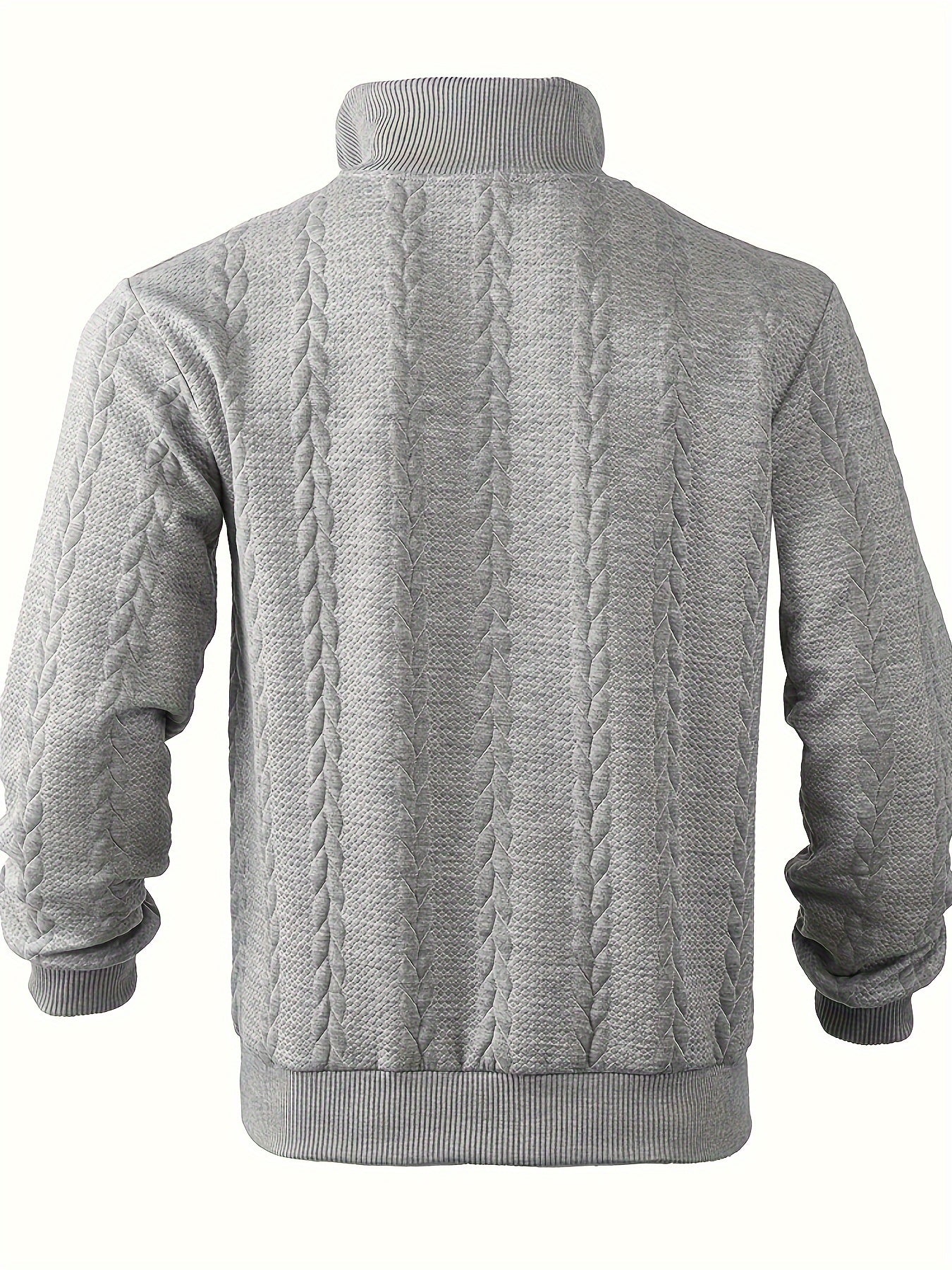 Herenpullover met Rits Vintage Stijl Victor