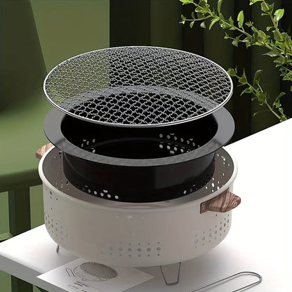 Draagbare Elektrische Grill Rookvrij Outdoor