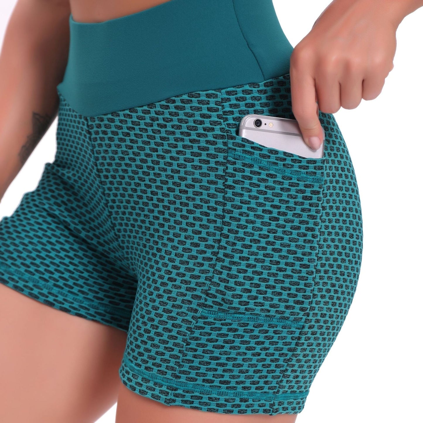 Yoga Shorts Dames | Ademende Fitness Shorts voor Vrouwen met Comfortabele Pasvorm