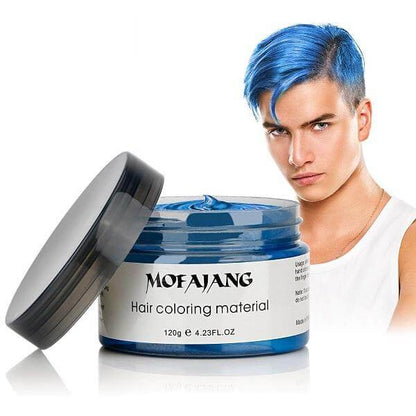 Haarkleur Wax Unisex Wateroplosbaar met Natuurlijke Extracten
