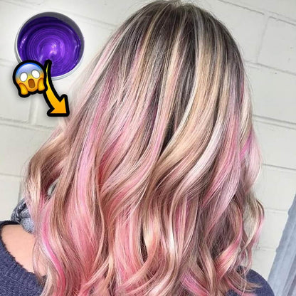 Haarkleur Wax Unisex Wateroplosbaar met Natuurlijke Extracten