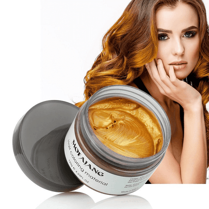 Haarkleur Wax Unisex Wateroplosbaar met Natuurlijke Extracten