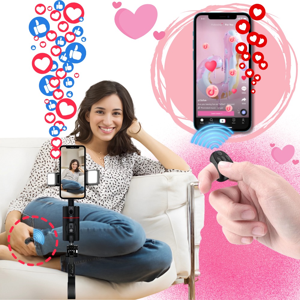 Draadloze Bedieningsring voor Camera en Telefoon