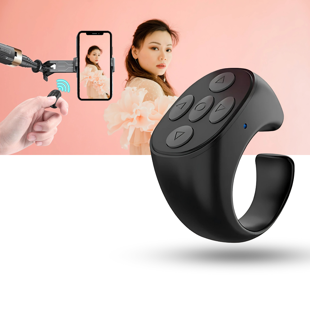 Draadloze Bedieningsring voor Camera en Telefoon - Velinix