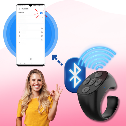 Draadloze Bedieningsring voor Camera en Telefoon
