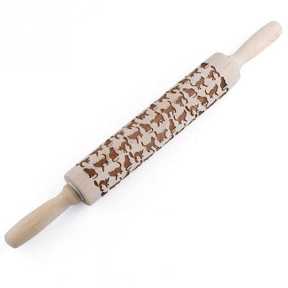 Decoratieve Deegroller voor Cookies en Taart