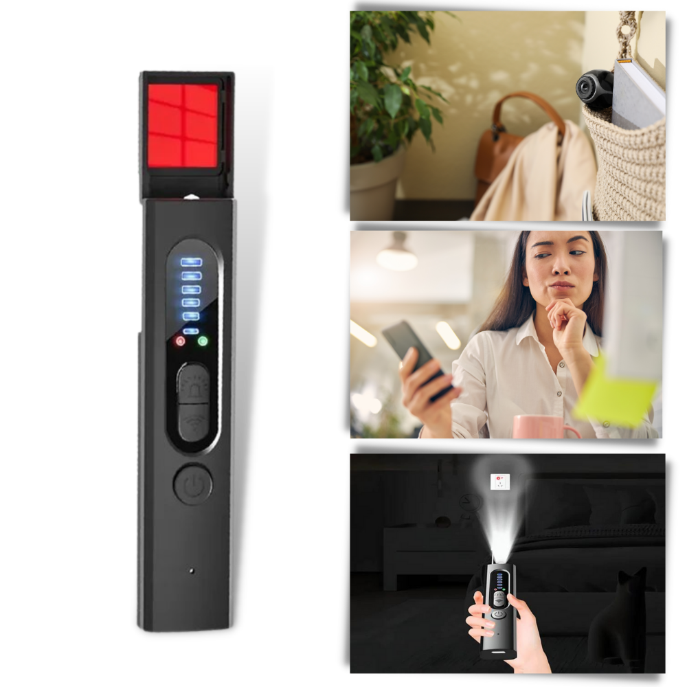 Spy Camera Detector voor Verborgen Camera's - Velinix