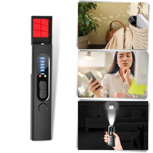 Spy Camera Detector voor Verborgen Camera's - Velinix