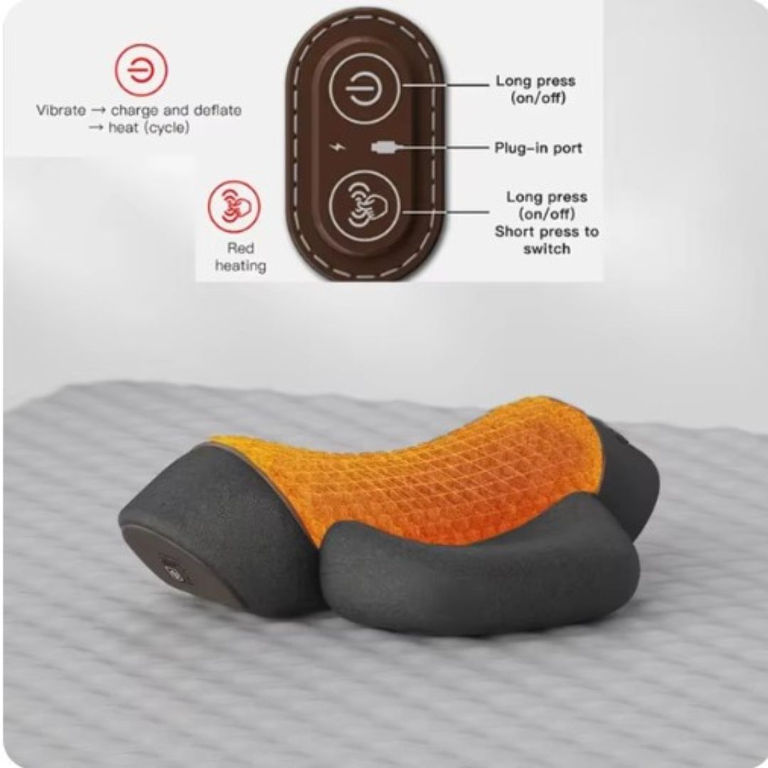 NeckEase Nek Massager voor Pijnverlichting en Ontspanning