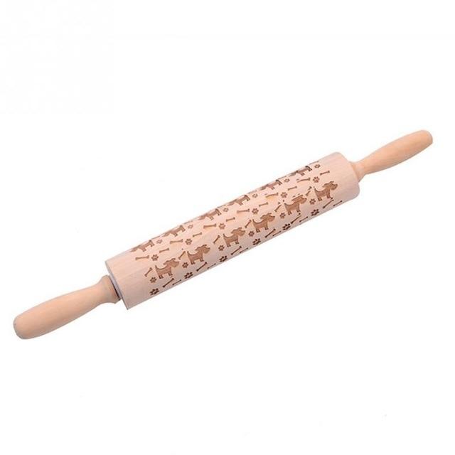 Decoratieve Deegroller voor Cookies en Taart