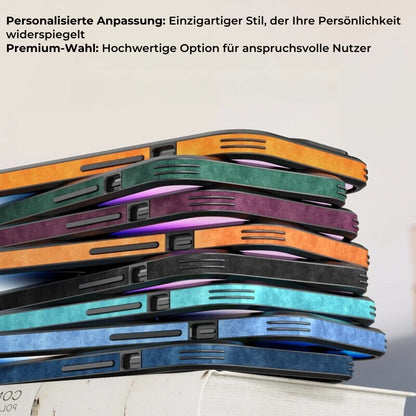 iPhone Hoesje Echt Leer Schokbestendig Stijlvol Design