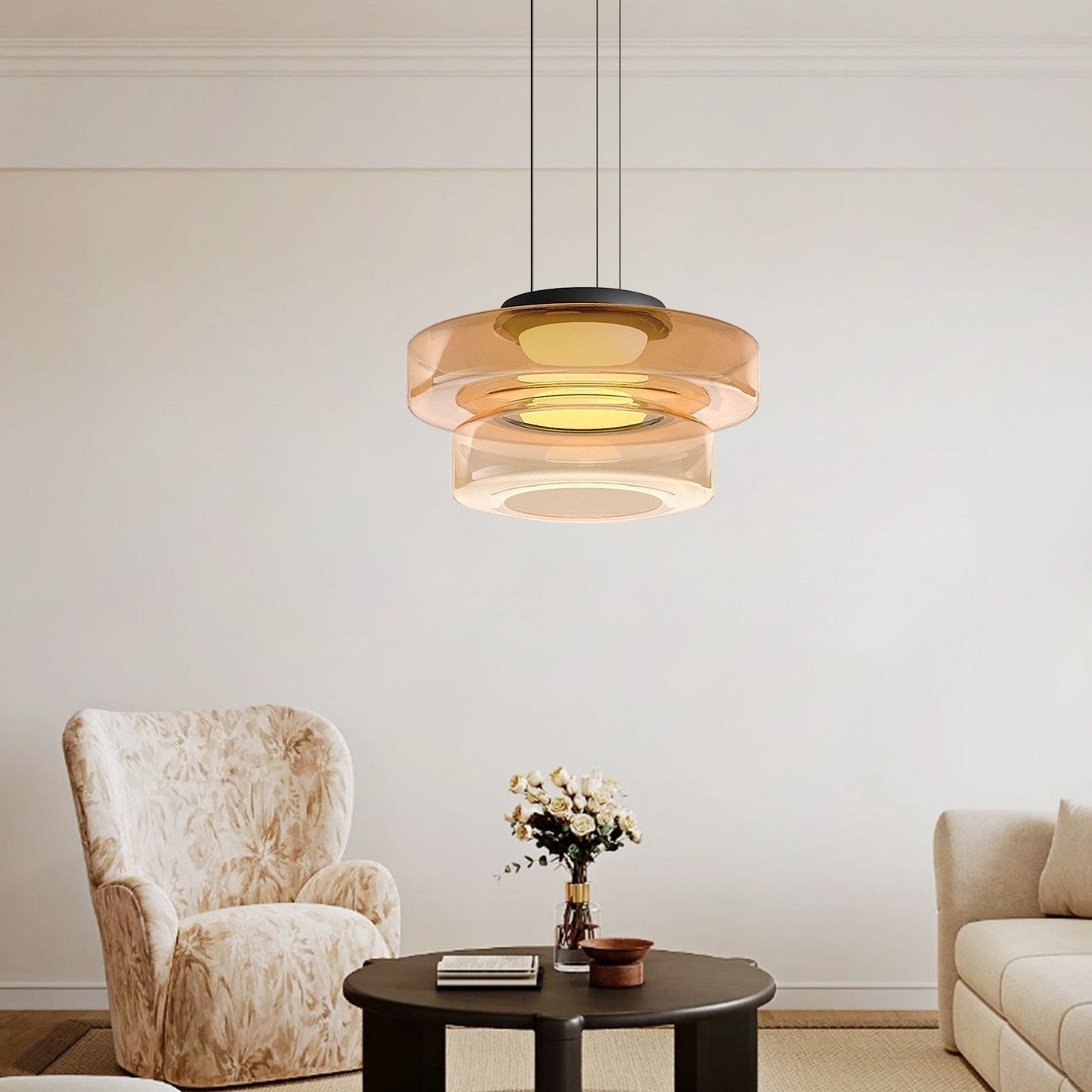 Hanglamp Glazen Bauhaus Design Modern Verstelbaar