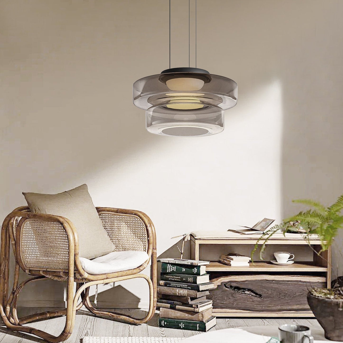 Hanglamp Glazen Bauhaus Design Modern Verstelbaar