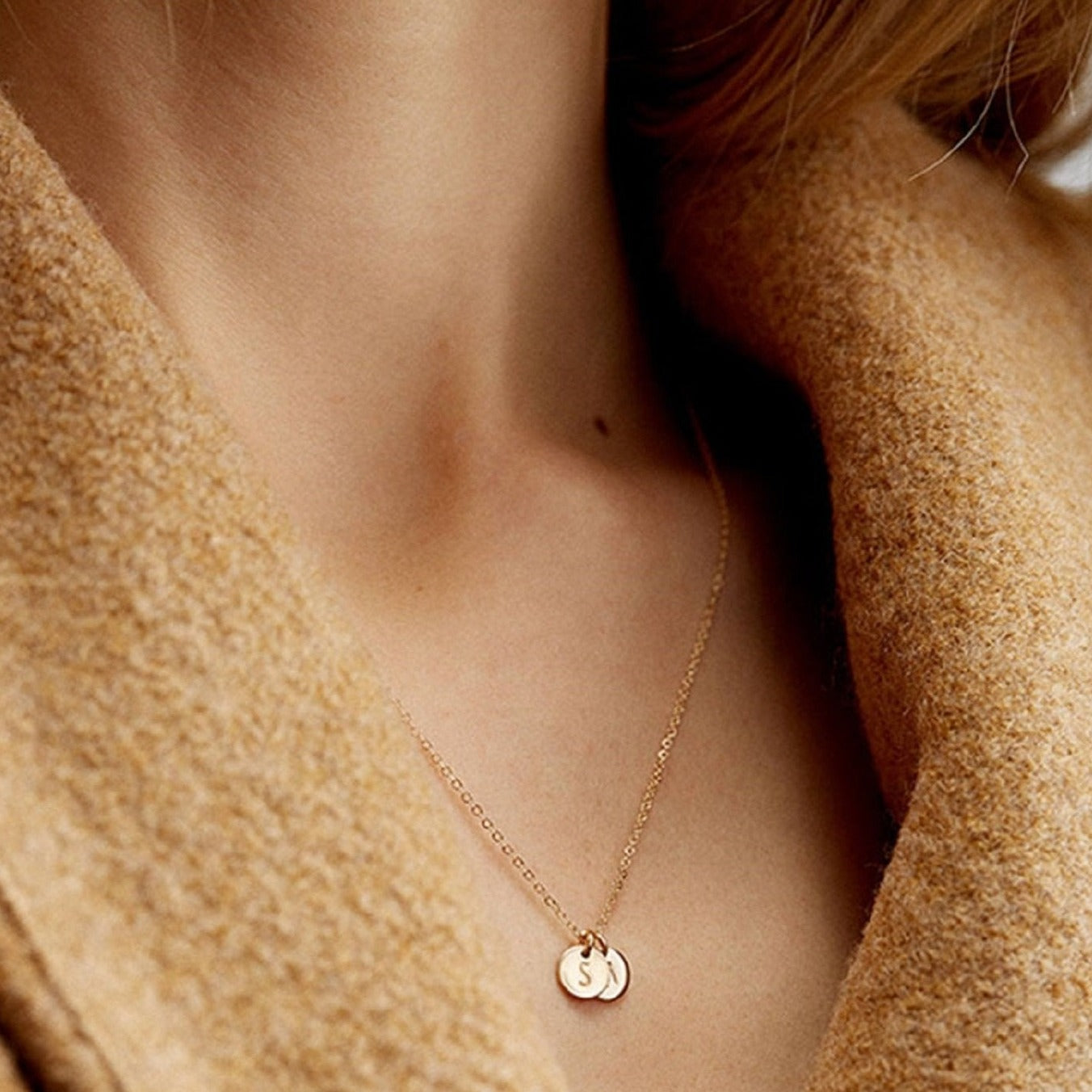 Initialen Ketting Gepersonaliseerd met Naam of Initialen