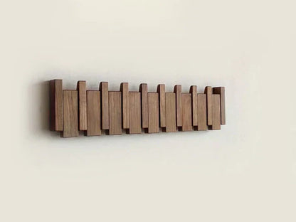 Houten Kapstok Piano Design voor Jas en Hoed