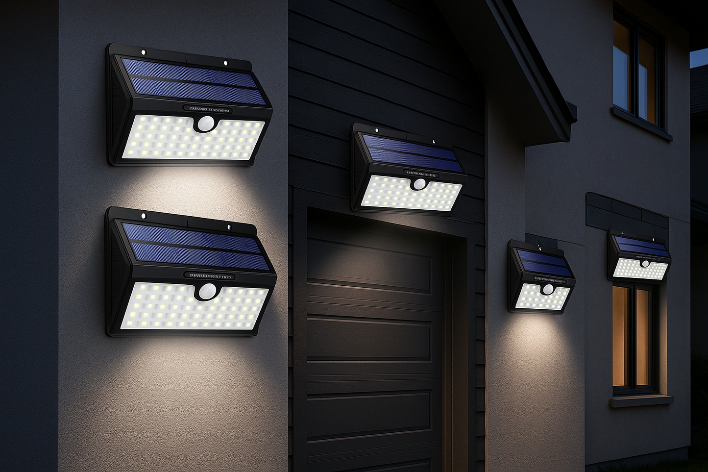 Zonne-energie Beveiligingslamp 78 LED IP65 Bewegingssensor