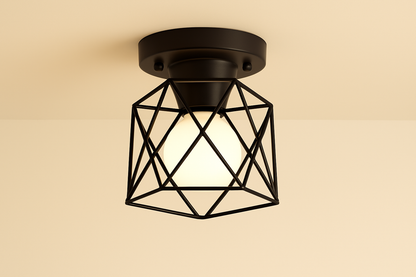 Industriële Hanglamp Vintage Metaal E27 Fitting