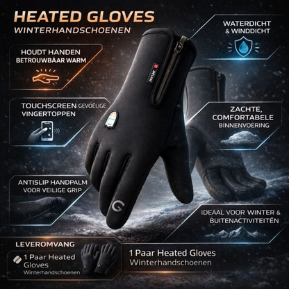 Waterdichte Winterhandschoenen Warm voor Outdoor met Touchscreen