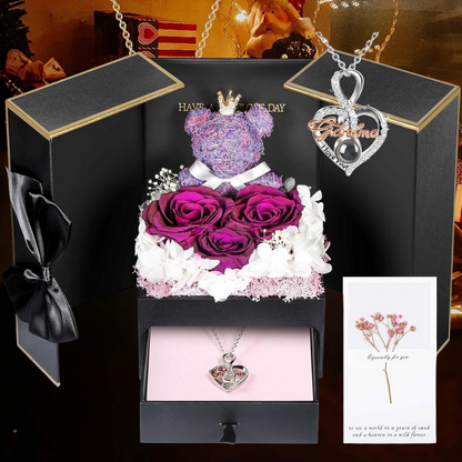 Eeuwige Rozen Cadeaubox Sieraden Geschenkset Decoratie