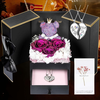 Eeuwige Rozen Cadeaubox Sieraden Geschenkset Decoratie