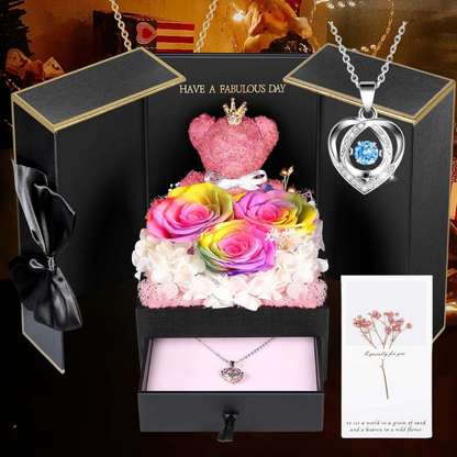 Eeuwige Rozen Cadeaubox Sieraden Geschenkset Decoratie