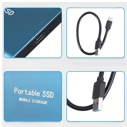 Draagbare SSD Externe Opslag Snell en Compact