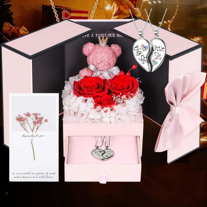 Eeuwige Rozen Cadeaubox Sieraden Geschenkset Decoratie