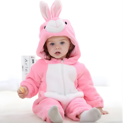 Baby Onesie Dierenkostuum Zacht Katoen voor Baby