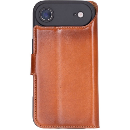 Telefoonhoesje Leer met Pasjeshouder en Kickstand
