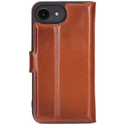 Telefoonhoesje Leer met Pasjeshouder en Kickstand