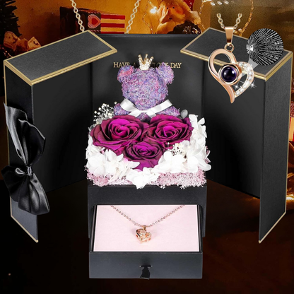 Eeuwige Rozen Cadeaubox Sieraden Geschenkset Decoratie