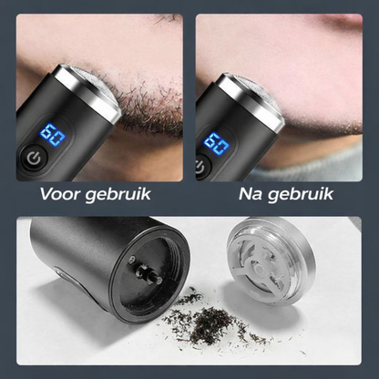 Elektrisch Scheerapparaat voor Gezicht en Lichaam Compact